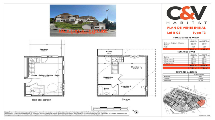 Ma-Cabane - Vente Appartement HAUTEVILLE-SUR-FIER, 79 m²