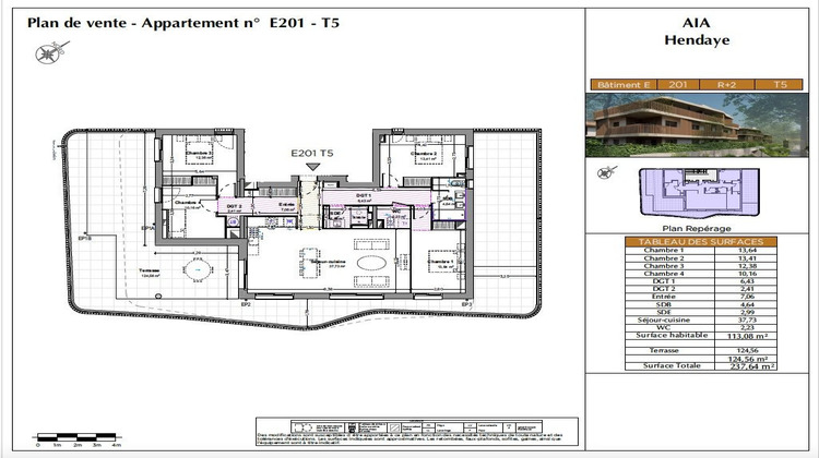 Ma-Cabane - Vente Appartement HENDAYE, 113 m²