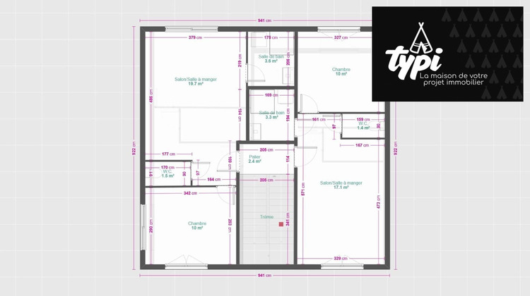 Ma-Cabane - Vente Appartement Hennebont, 32 m²