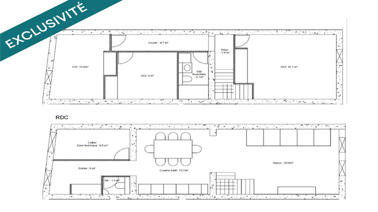 Ma-Cabane - Vente Appartement Heyrieux, 94 m²