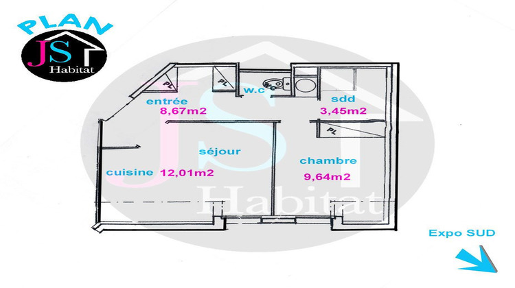 Ma-Cabane - Vente Appartement Hoenheim, 35 m²