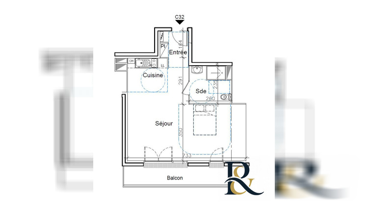 Ma-Cabane - Vente Appartement Honfleur, 41 m²