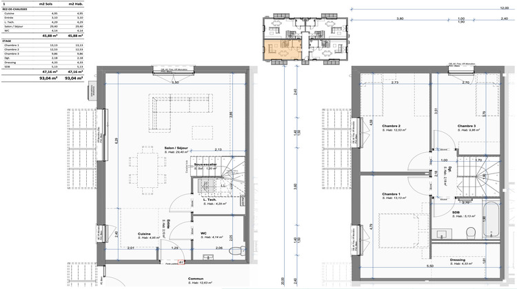 Ma-Cabane - Vente Appartement Horbourg-Wihr, 93 m²