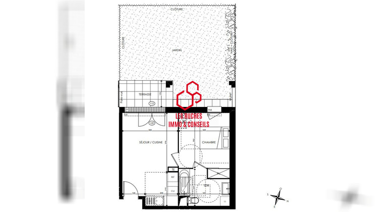 Ma-Cabane - Vente Appartement Houdan, 39 m²