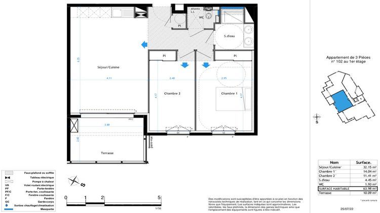 Ma-Cabane - Vente Appartement Hyères, 63 m²