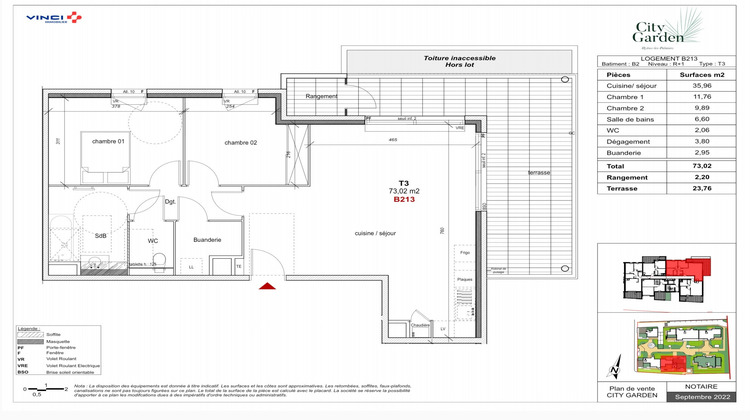 Ma-Cabane - Vente Appartement Hyères, 73 m²