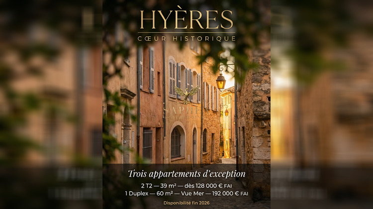 Ma-Cabane - Vente Appartement Hyères, 40 m²
