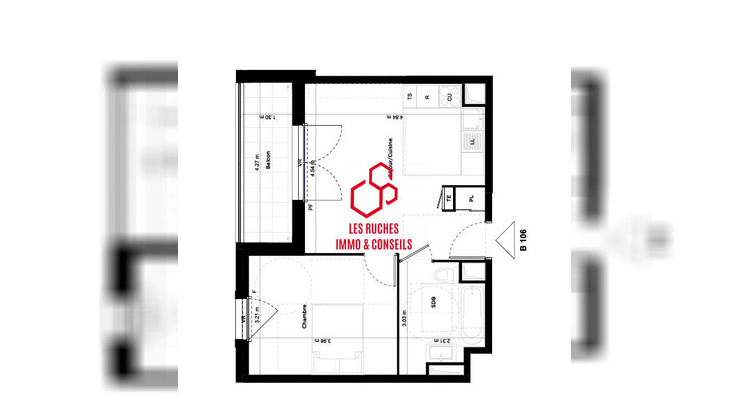 Ma-Cabane - Vente Appartement Igny, 40 m²