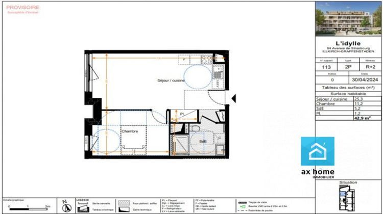 Ma-Cabane - Vente Appartement Illkirch-Graffenstaden, 43 m²