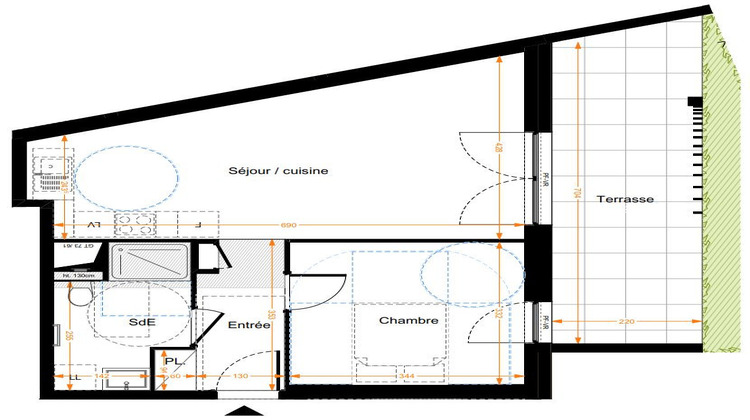 Ma-Cabane - Vente Appartement Illkirch-Graffenstaden, 45 m²