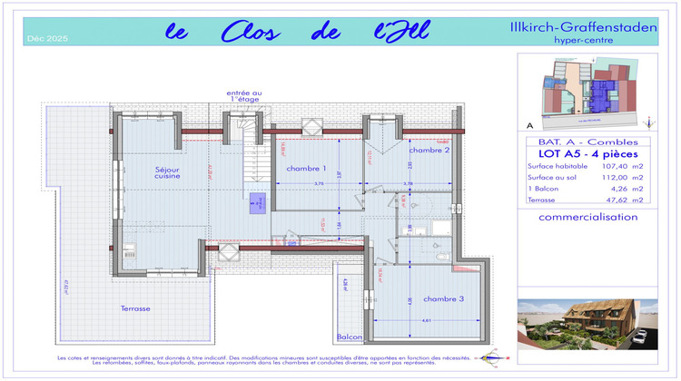 Ma-Cabane - Vente Appartement Illkirch-Graffenstaden, 129 m²