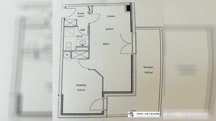 Ma-Cabane - Vente Appartement Illzach, 38 m²