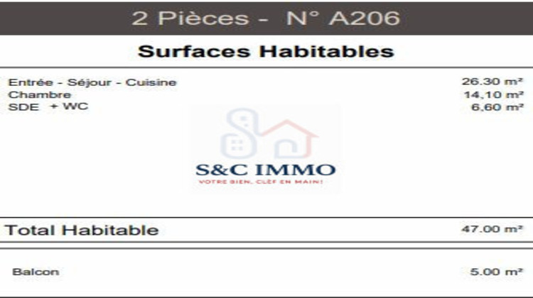 Ma-Cabane - Vente Appartement Issy-les-Moulineaux, 47 m²