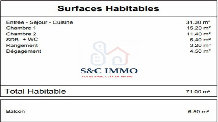 Ma-Cabane - Vente Appartement Issy-les-Moulineaux, 71 m²