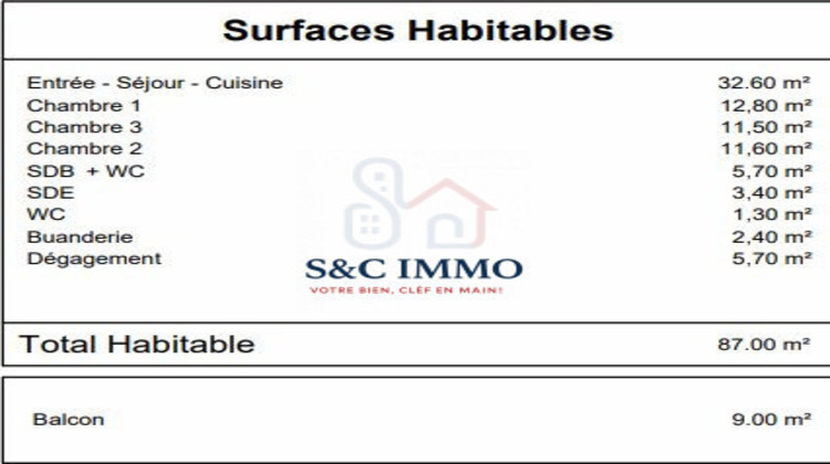 Ma-Cabane - Vente Appartement Issy-les-Moulineaux, 87 m²