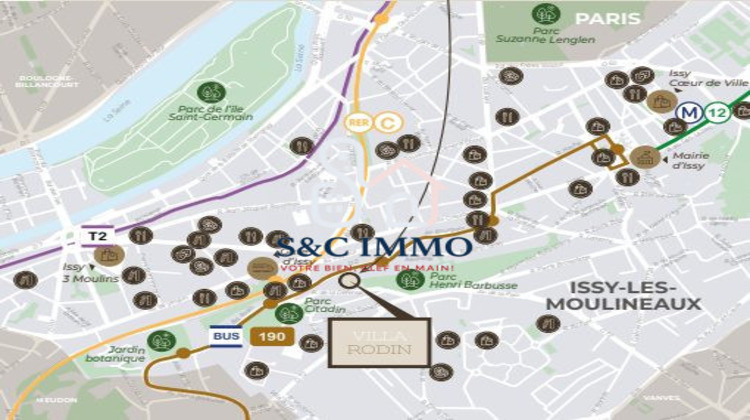 Ma-Cabane - Vente Appartement Issy-les-Moulineaux, 87 m²