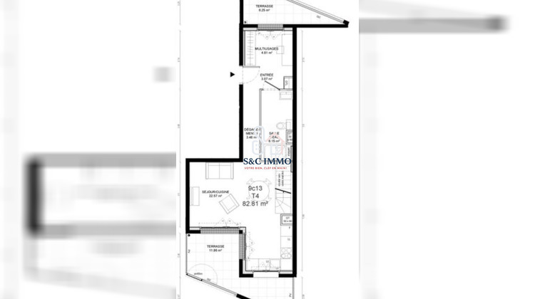 Ma-Cabane - Vente Appartement Ivry-sur-Seine (), 82 m²