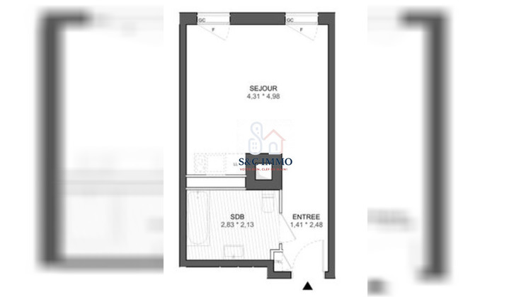 Ma-Cabane - Vente Appartement Ivry-sur-Seine (), 28 m²