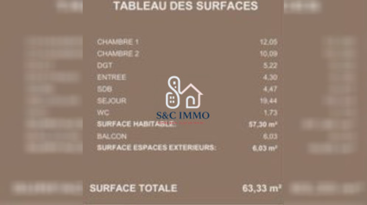 Ma-Cabane - Vente Appartement Ivry-sur-Seine (), 57 m²