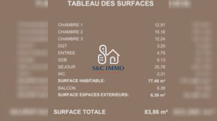 Ma-Cabane - Vente Appartement Ivry-sur-Seine (), 77 m²