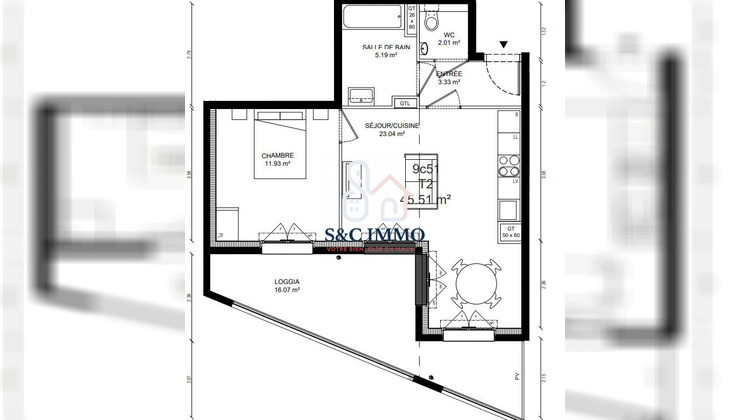 Ma-Cabane - Vente Appartement Ivry-sur-Seine, 45 m²