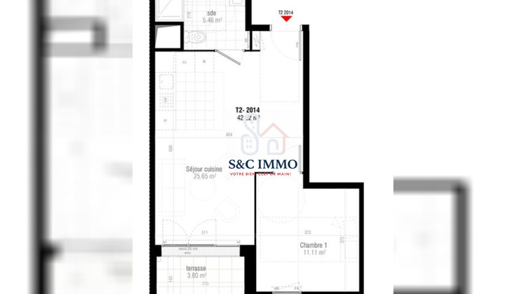 Ma-Cabane - Vente Appartement Ivry-sur-Seine, 42 m²