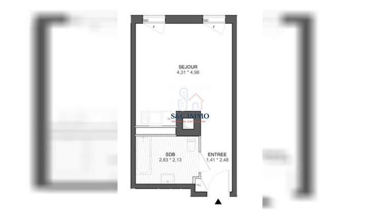 Ma-Cabane - Vente Appartement Ivry-sur-Seine, 28 m²