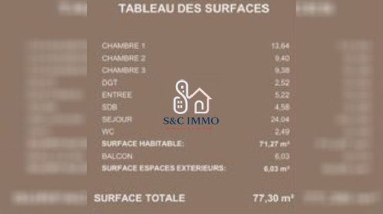 Ma-Cabane - Vente Appartement Ivry-sur-Seine, 71 m²