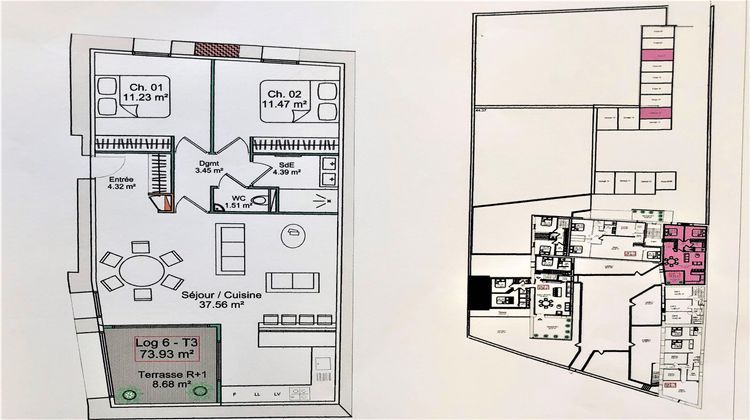 Ma-Cabane - Vente Appartement Jonquières-Saint-Vincent, 73 m²