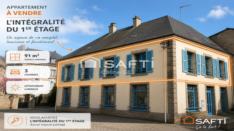 Ma-Cabane - Vente Appartement Josselin, 91 m²