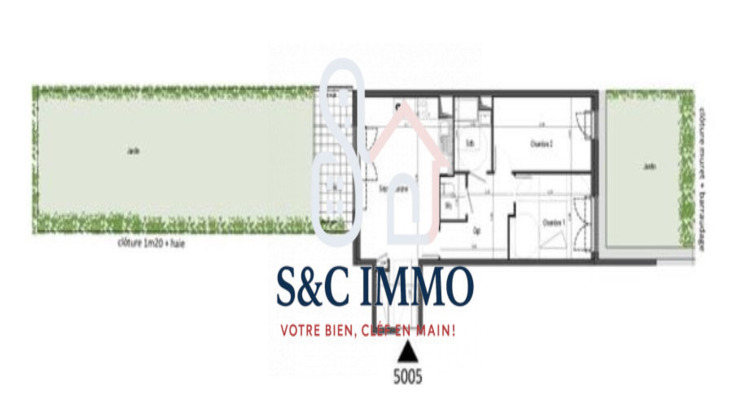 Ma-Cabane - Vente Appartement Jouy-le-Moutier, 64 m²