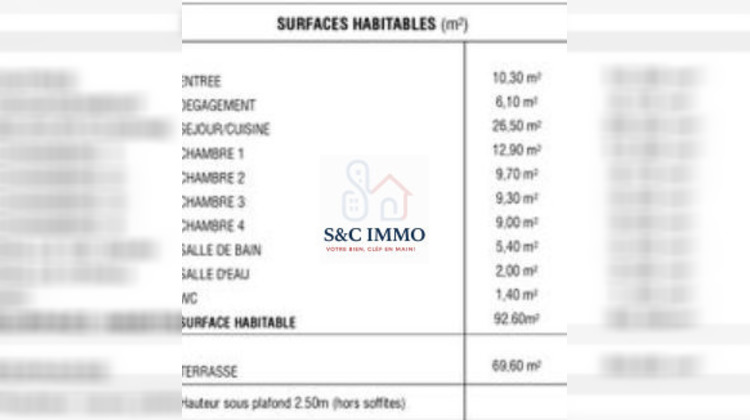 Ma-Cabane - Vente Appartement Jouy-le-Moutier, 90 m²