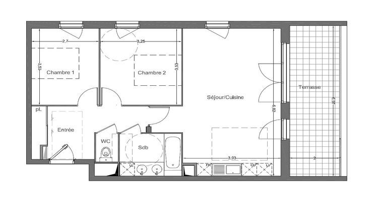 Ma-Cabane - Vente Appartement JUVIGNAC, 63 m²