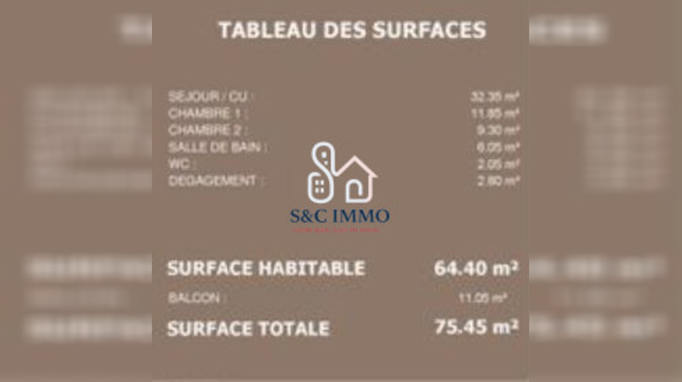 Ma-Cabane - Vente Appartement Juvisy-sur-Orge (), 64 m²