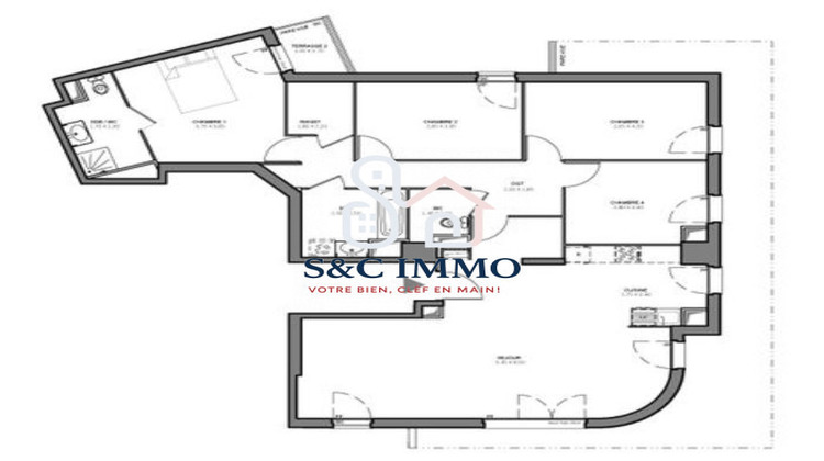 Ma-Cabane - Vente Appartement Juvisy-sur-Orge (), 115 m²