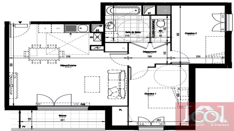 Ma-Cabane - Vente Appartement Juvisy-sur-Orge, 62 m²