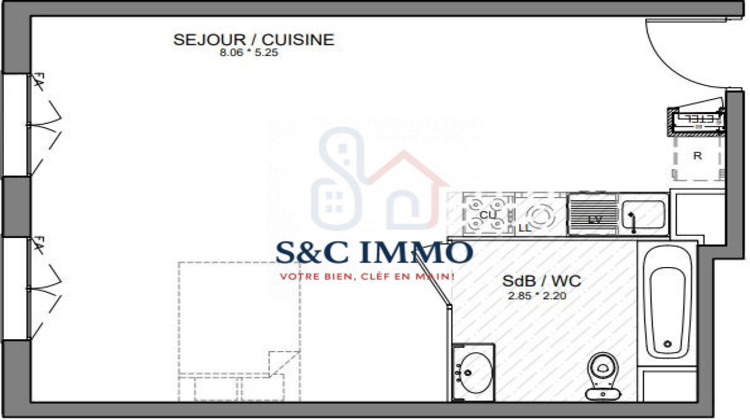 Ma-Cabane - Vente Appartement Juvisy-sur-Orge, 40 m²