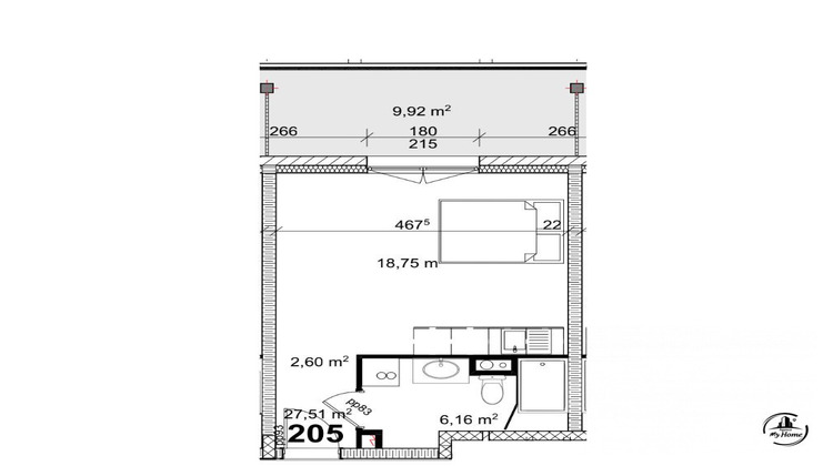 Ma-Cabane - Vente Appartement L'Étrat, 27 m²