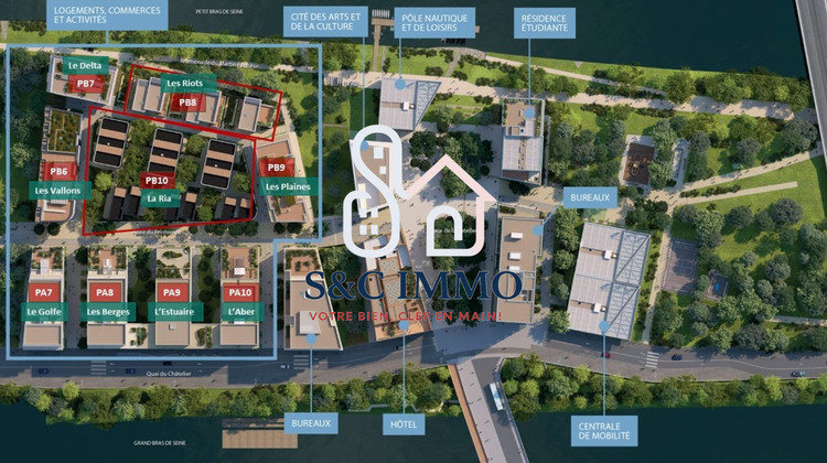 Ma-Cabane - Vente Appartement L'Île-Saint-Denis (), 67 m²