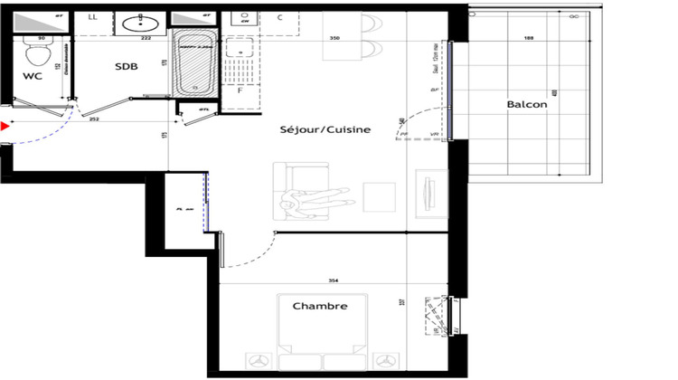 Ma-Cabane - Vente Appartement L'ARBRESLE, 44 m²