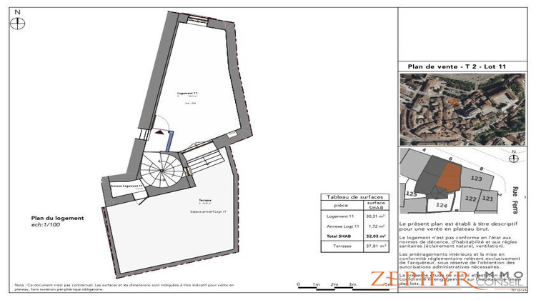 Ma-Cabane - Vente Appartement L'Arbresle, 32 m²