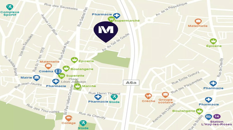 Ma-Cabane - Vente Appartement L'HAY-LES-ROSES, 58 m²