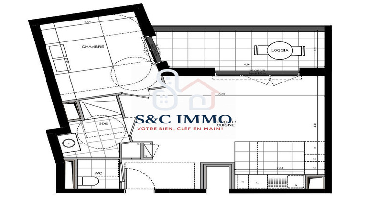 Ma-Cabane - Vente Appartement L'Haÿ-les-Roses (), 47 m²