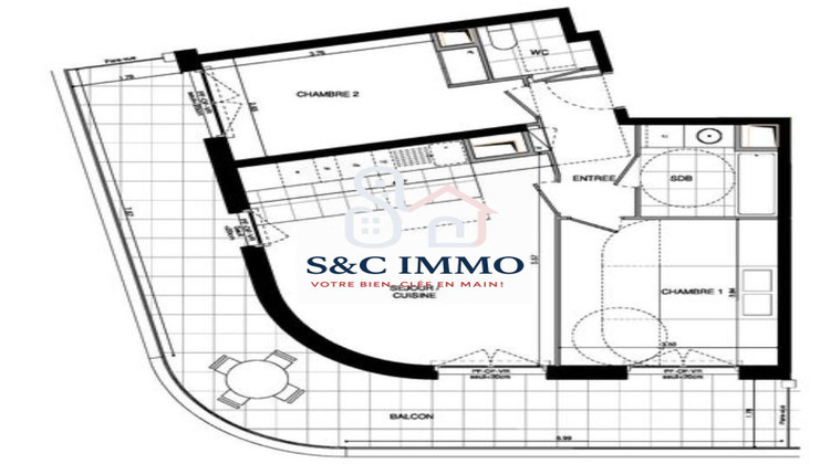 Ma-Cabane - Vente Appartement L'Haÿ-les-Roses (), 61 m²