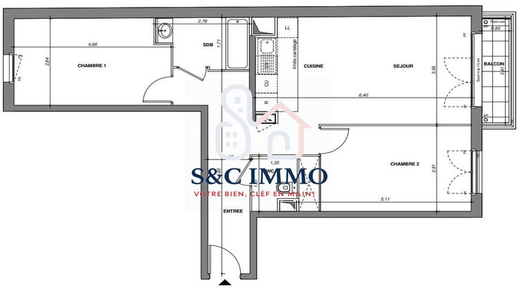 Ma-Cabane - Vente Appartement L'Haÿ-les-Roses, 66 m²