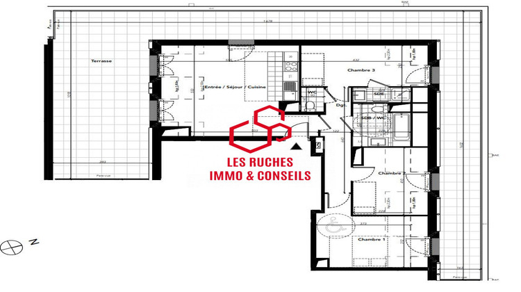 Ma-Cabane - Vente Appartement L'Isle-Adam, 79 m²