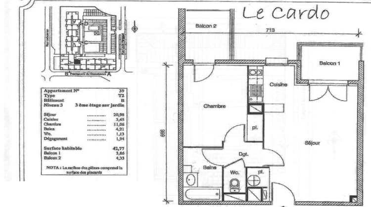 Ma-Cabane - Vente Appartement L'ISLE-D'ABEAU, 42 m²