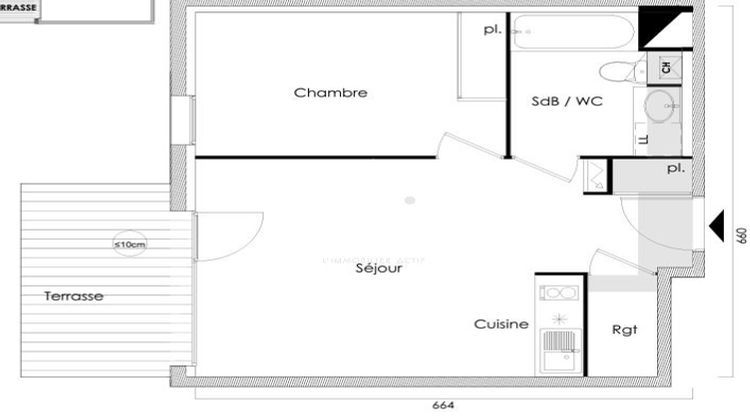 Ma-Cabane - Vente Appartement L'UNION, 41 m²