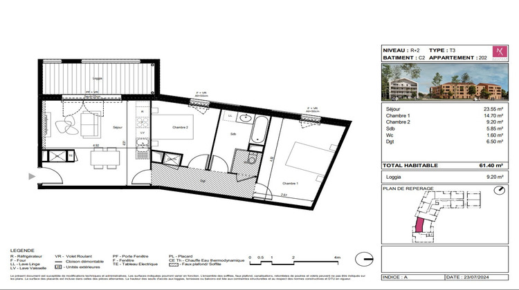 Ma-Cabane - Vente Appartement L'UNION, 62 m²