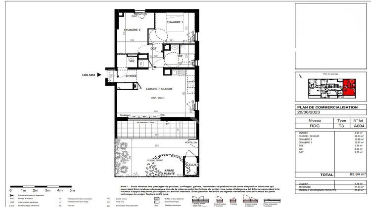 Ma-Cabane - Vente Appartement LA BAULE-ESCOUBLAC, 63 m²